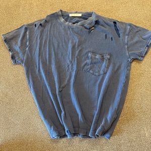 Distressed tee